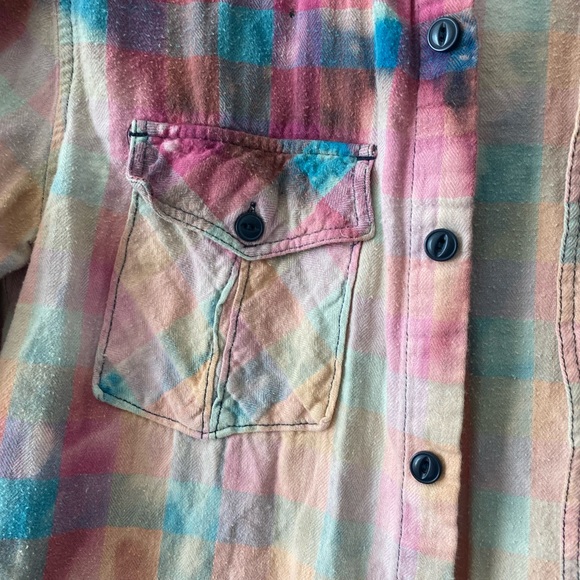 Colorful Dyed flannel - Picture 9 of 11